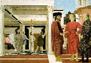 Piero della Francesca Flagellation of Christ oil painting